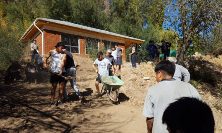 Estudiantes de Liceo Max Salas participan de instancia cooperativa en Escuela Río Blanco