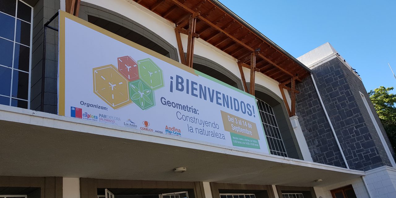 Estudiantes de establecimientos de la red municipal asisten a muestra “Geometría: Construyendo la naturaleza”