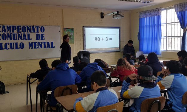 Con participación de planteles municipales Escuela Gabriela Mistral realiza su 3er concurso de cálculo mental