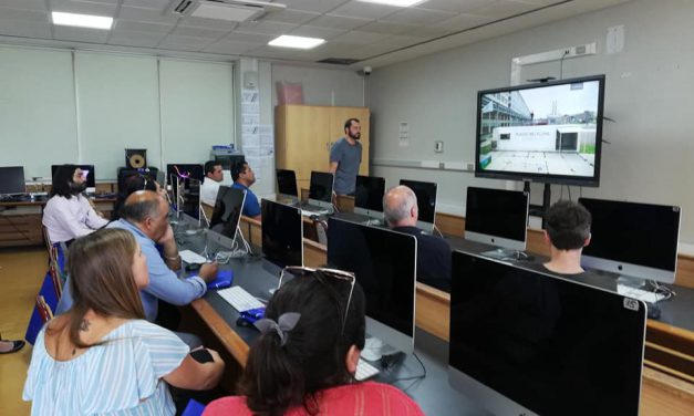 Docentes de Liceo América conocen experiencia “FabLab” en Colegio Nido de Águilas