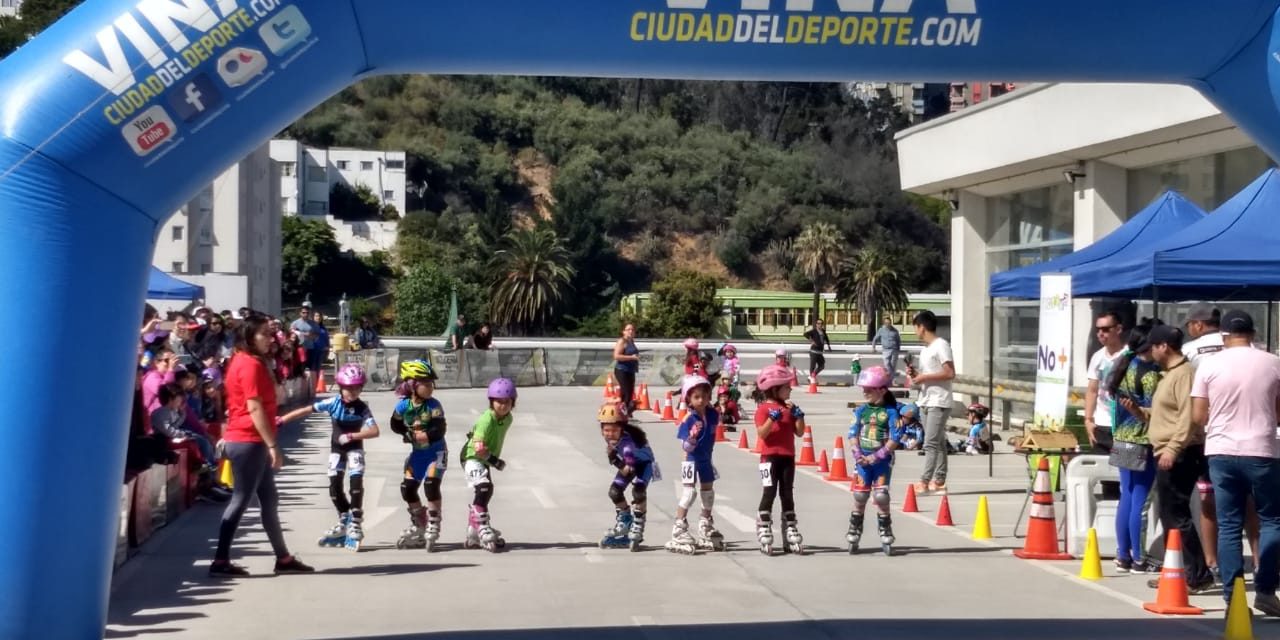 Estudiantes de establecimientos municipales de los andes logran destacados resultados en certamen de patinaje