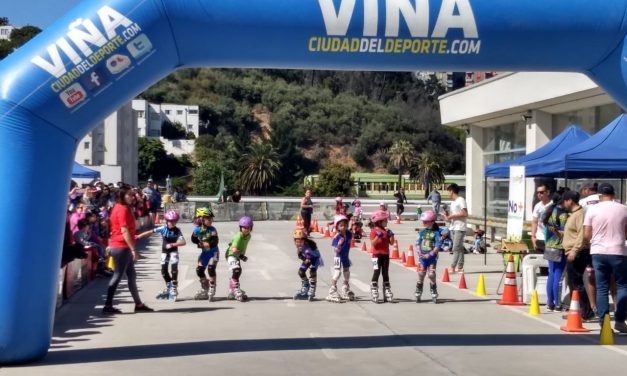 Estudiantes de establecimientos municipales de los andes logran destacados resultados en certamen de patinaje