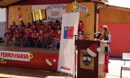 En Escuela Ferroviaria de Los Andes se lanza a nivel regional el Programa “Leo Primero”