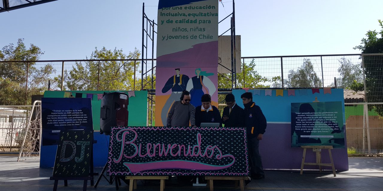 Liceo América inicia su año escolar con fiesta ABP