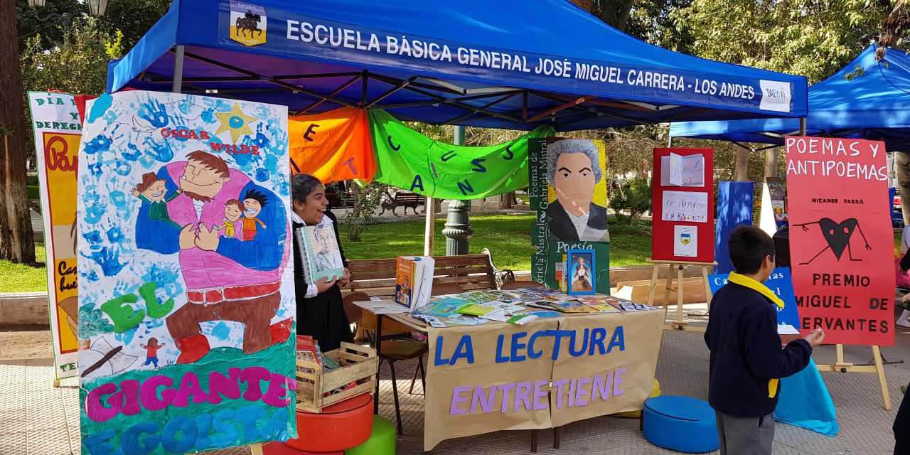 Escuelas de la red municipal de Los Andes Celebran el Día Internacional Del Libro Y Los Derechos De Autor