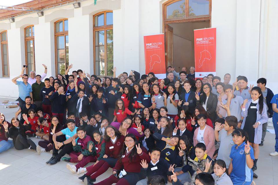 Estudiantes de la red municipal de Los Andes participan en taller de Explora