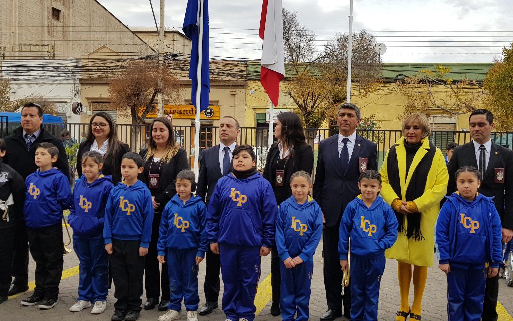 Escuela Ignacio Carrera Pinto realizó tradicional saludo a Policía de Investigaciones en su aniversario