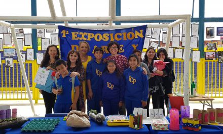 Escuela Ignacio Carrera Pinto celebra primera Feria de Arte Sustentable