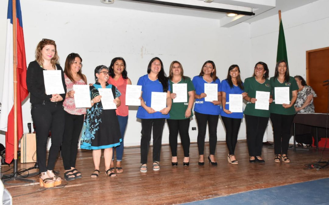 Educadoras de jardines infantiles de Los Andes se certifican en Programa “Quik”