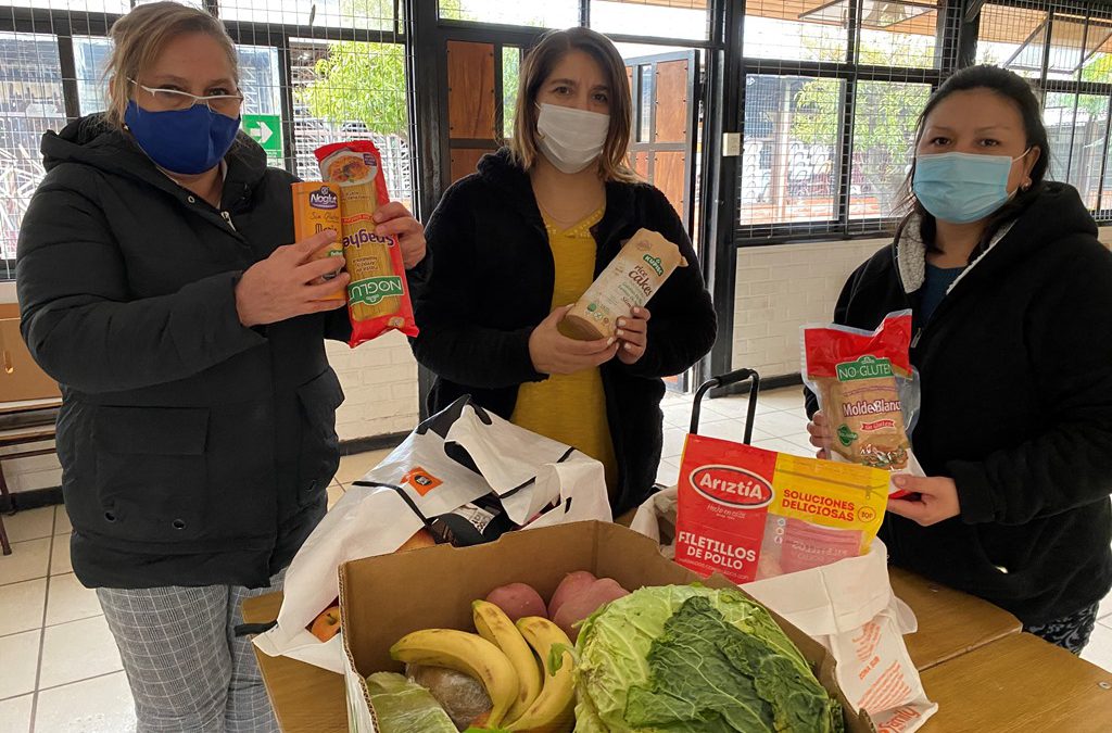 Coordinan entrega de alimentación para estudiantes celiacos de Los Andes