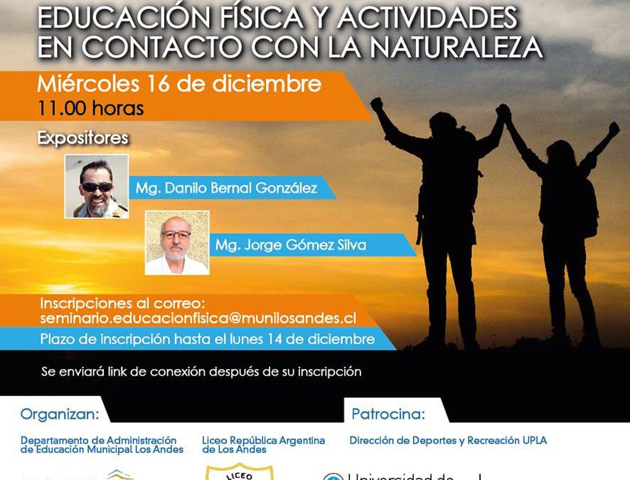 Cerró ciclo de seminarios orientados a resaltar el quehacer de la Educación Física