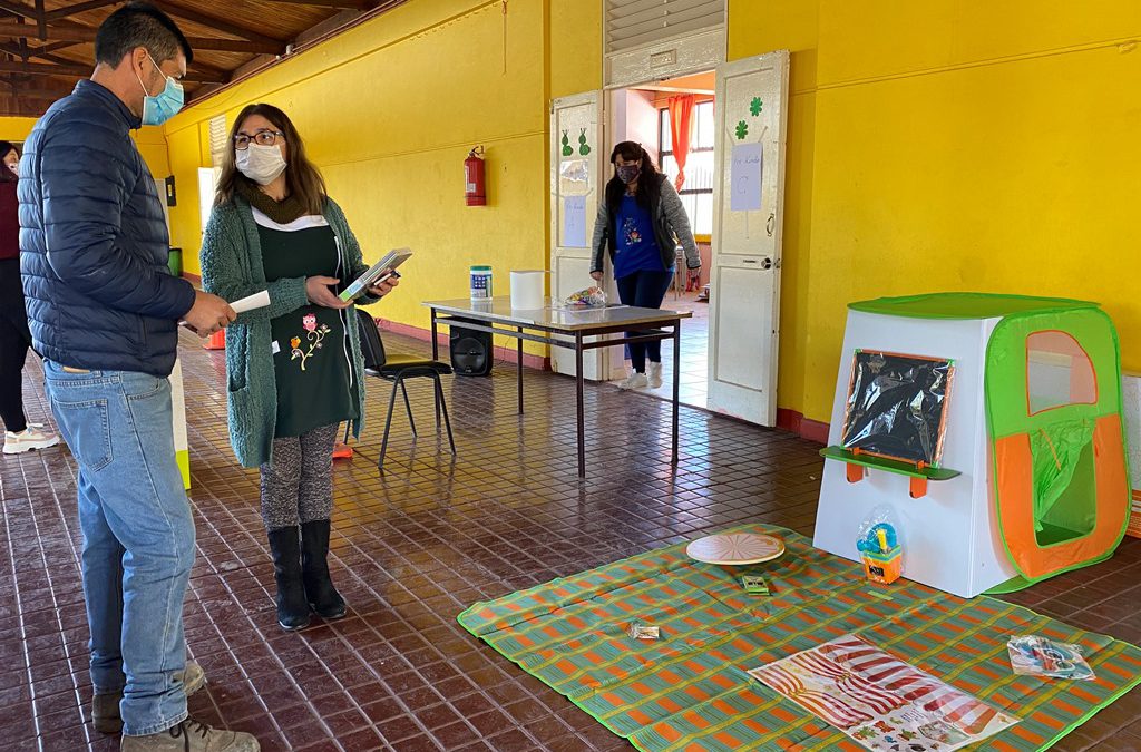 Pre escolares de Escuela España reciben material didáctico “RINJU” para fomentar el aprendizaje a través del juego