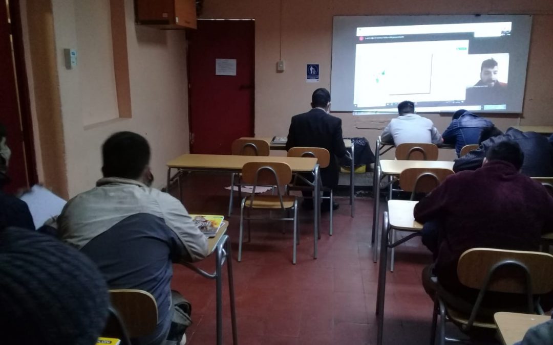 CEIA Dr. Osvaldo Rojas logra implementar clases online para internos del Centro de Cumplimiento Penitenciario Los Andes