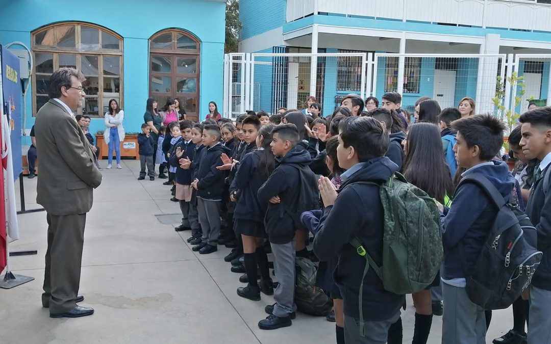 Pese a la pandemia, Escuela Básica Río Blanco mantuvo el 100 por ciento de contacto con sus estudiantes