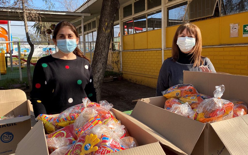 Establecimientos municipales de Los Andes entregaron presentes a alumnos en Día del Niño