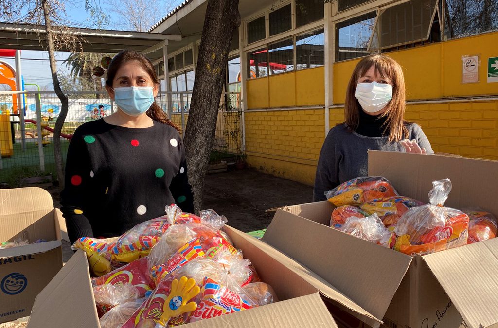 Establecimientos municipales de Los Andes entregaron presentes a alumnos en Día del Niño