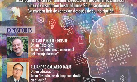 Invitan a participar en seminario “El desafío emocional del trabajo educativo”