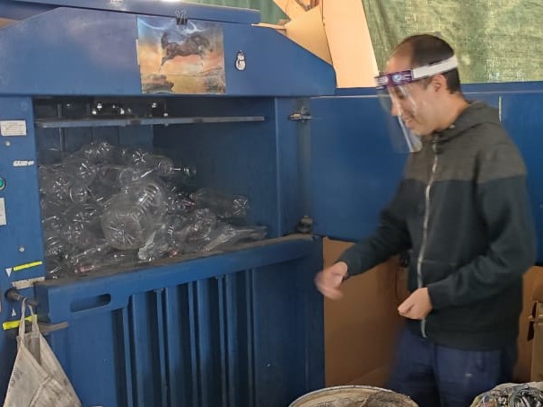 Centro de Reciclaje Gran Esperanza procesa cerca de 7 toneladas semanales de elementos