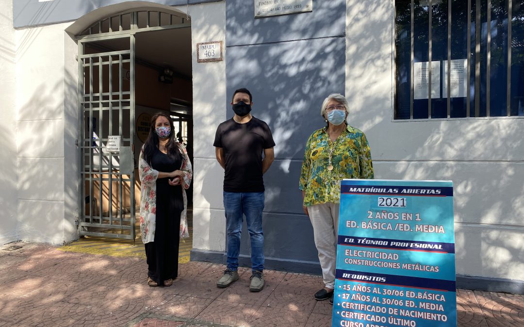 Matrículas abiertas en el Centro de Educación para Adultos CEIA Dr. Osvaldo Rojas