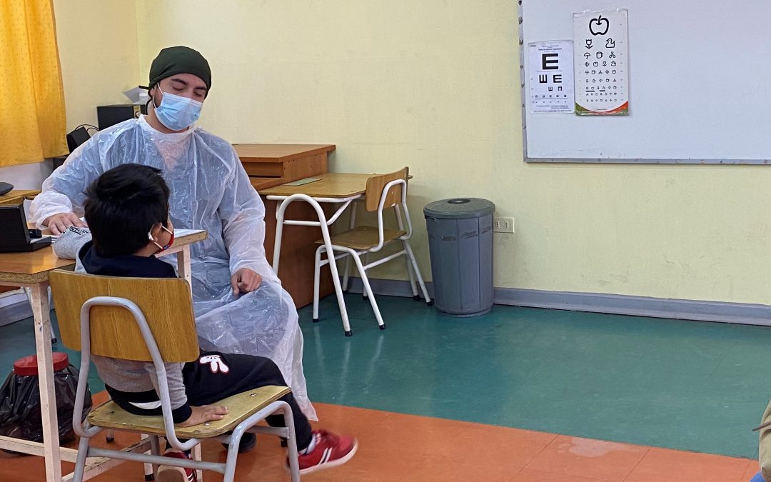 Junaeb realiza atención oftalmológica a escolares de la comuna de Los Andes