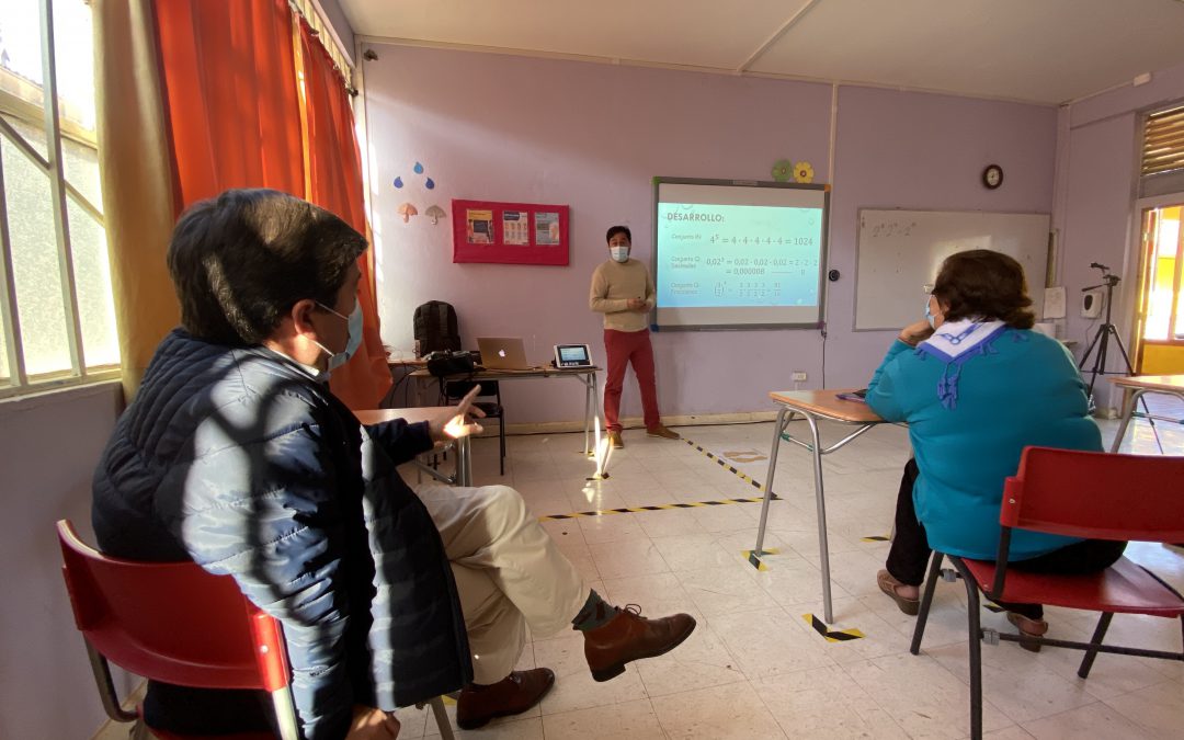 Realizan visita inspectiva para el retorno seguro a establecimientos municipales de Los Andes