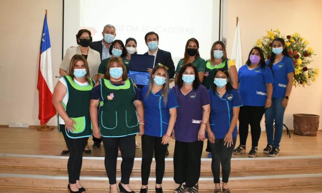 Reconocen el trabajo realizado por educadoras de párvulos en pandemia