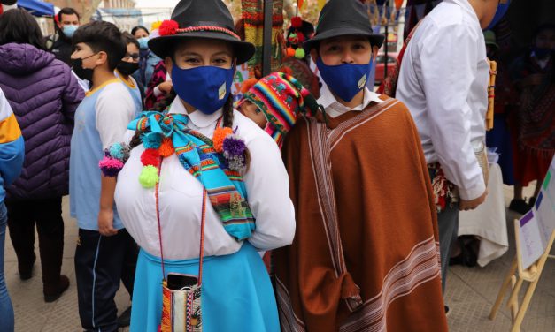 Alumnos de educación básica dieron vida a la celebración del Wiñol Tripantu en Los Andes