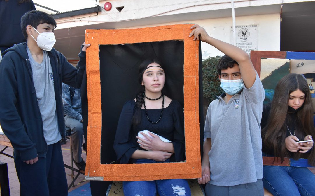 Con activa participación de los estudiantes el Liceo Max Salas celebró el Día de las Artes