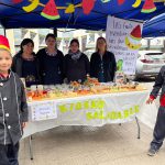 Estudiantes de Los Andes animaron colorida y educativa Feria Comunal Saludable