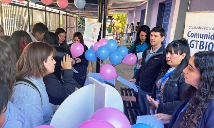 En el Liceo Max Salas conmemoraron el Día Internacional de la Visibilidad Trans