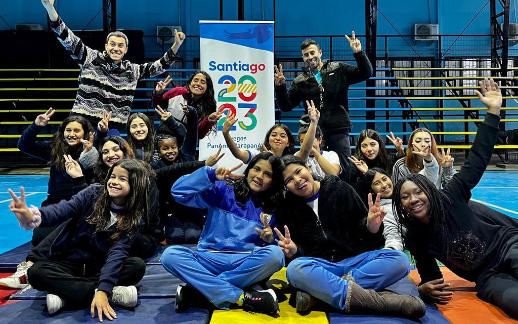 Liceo República Argentina participa en el Programa de Educación de los Juegos Panamericanos y Parapanamericanos Santiago 2023