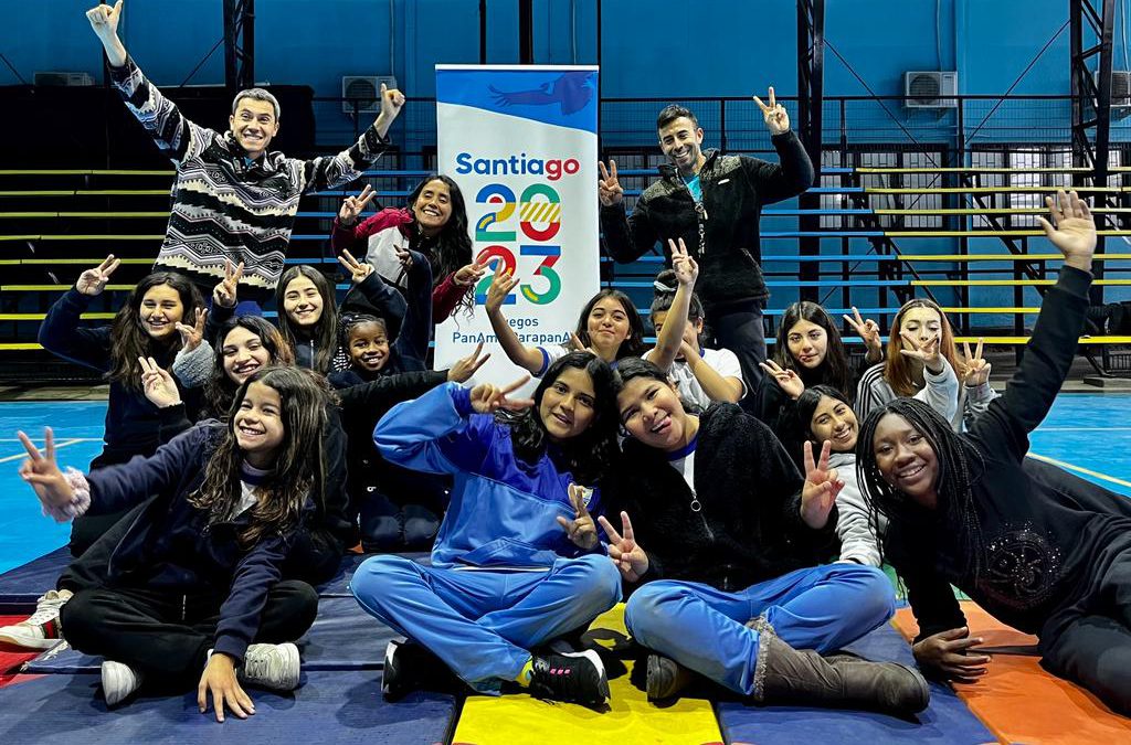 Liceo República Argentina participa en el Programa de Educación de los Juegos Panamericanos y Parapanamericanos Santiago 2023